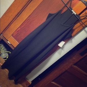 Fitted racerback dress